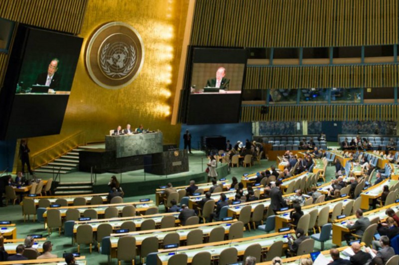 Donaldu Trampu su se u sali Generalne skupštine UN prigušeno ali dovoljno glasno smejali